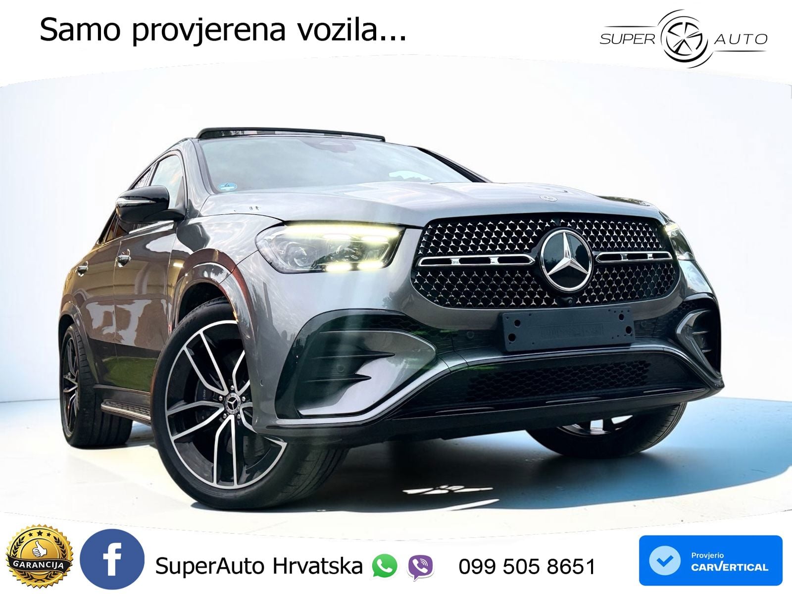 Mercedes GLE 450d (367 KS) EQ Boost 4MATIC 9G-TRONIC ACC+HEAD+GR SJED+360+PANO