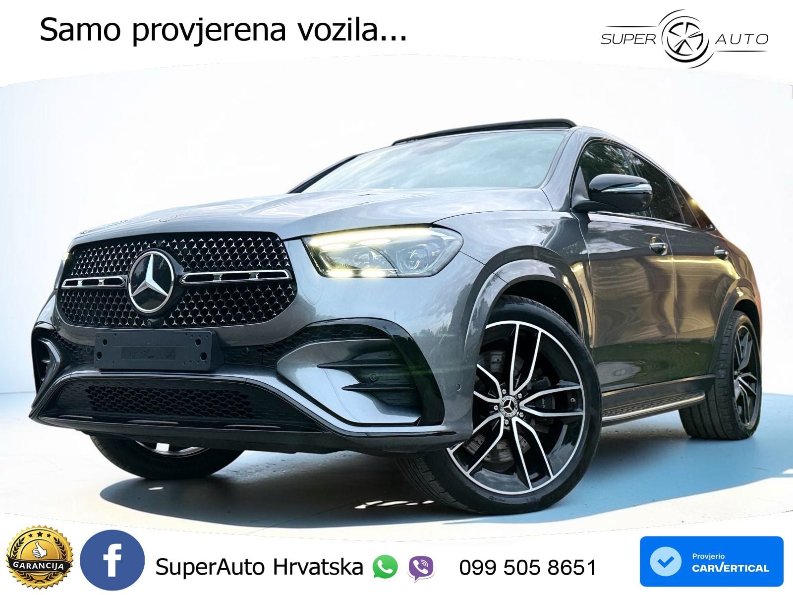 Mercedes GLE 450d (367 KS) EQ Boost 4MATIC 9G-TRONIC ACC+HEAD+GR SJED+360+PANO