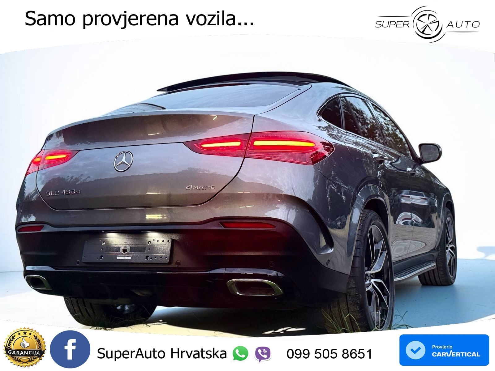 Mercedes GLE 450d (367 KS) EQ Boost 4MATIC 9G-TRONIC ACC+HEAD+GR SJED+360+PANO