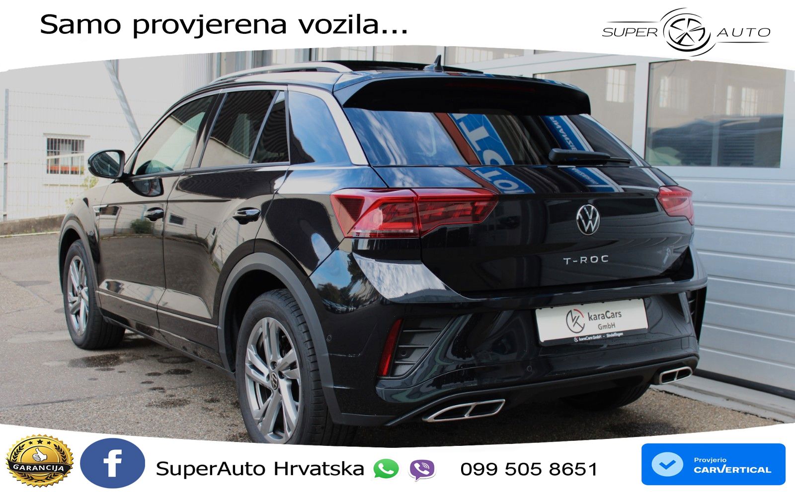 Volkswagen T-Roc 2.0 TDI (150 KS) DSG R-Line MATRIX+GR SJED+KAM