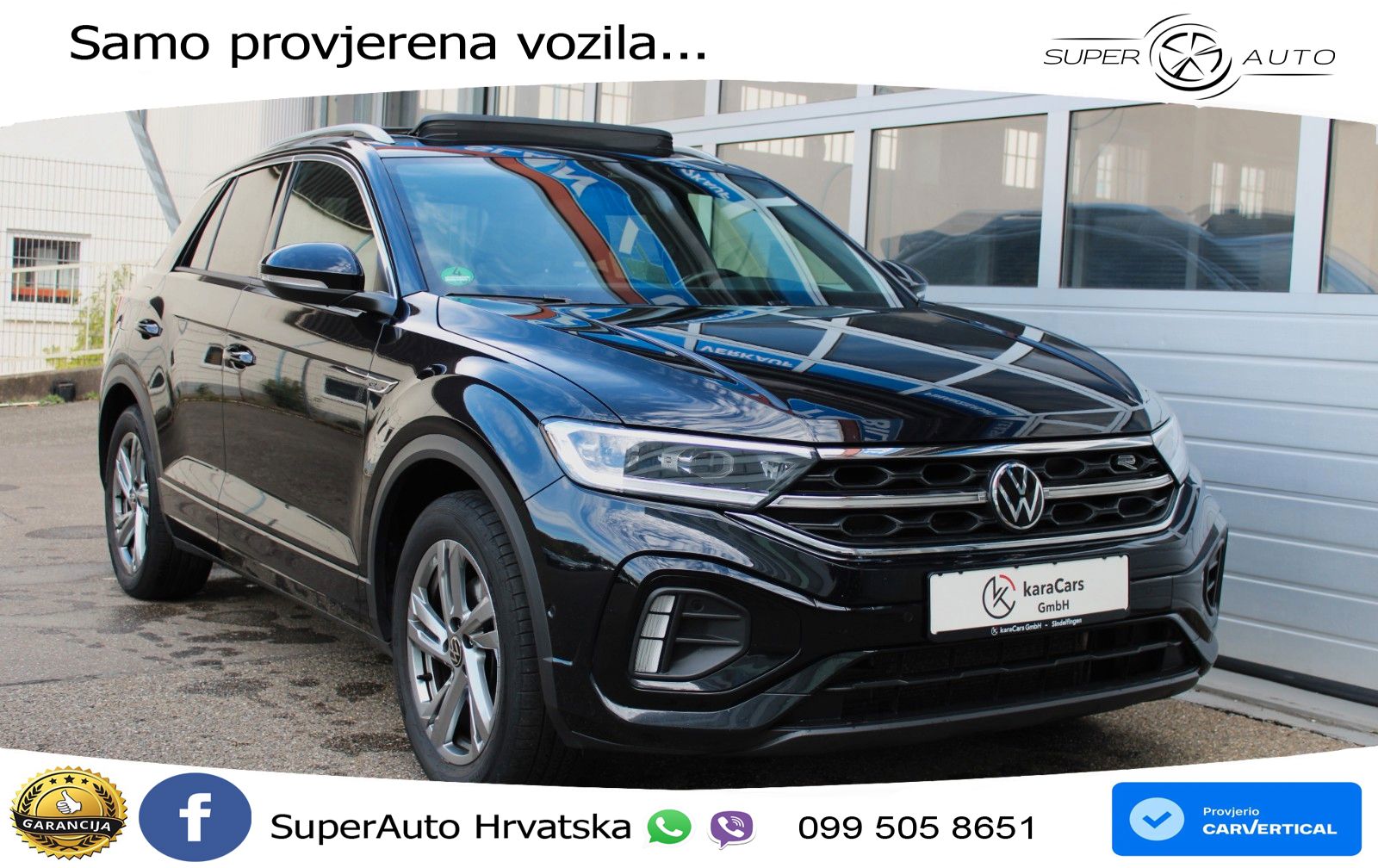 Volkswagen T-Roc 2.0 TDI (150 KS) DSG R-Line MATRIX+GR SJED+KAM