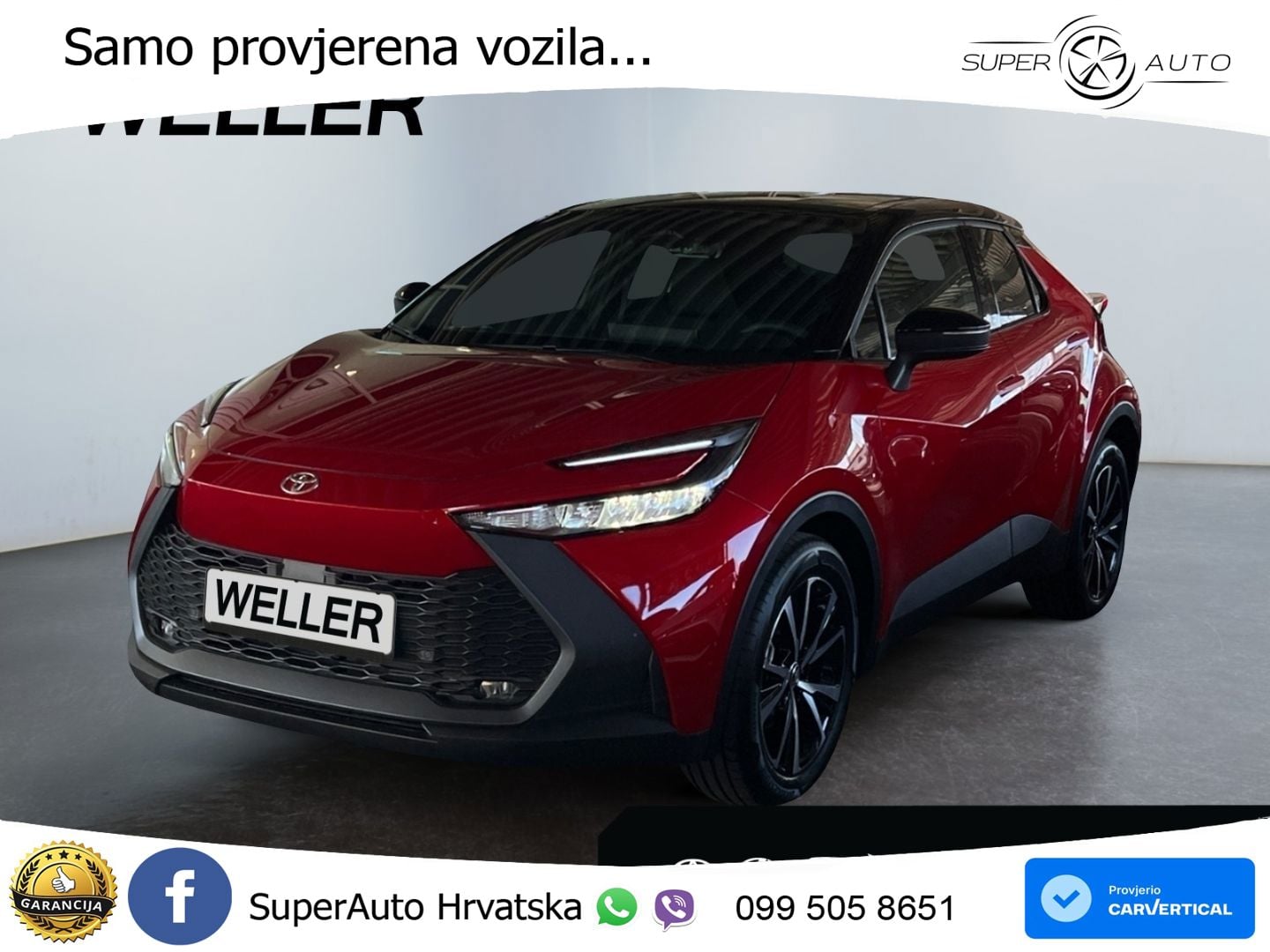 Toyota C-HR 1.8 (140 KS) Hybrid e-CVT LED+GR SJED+ACC