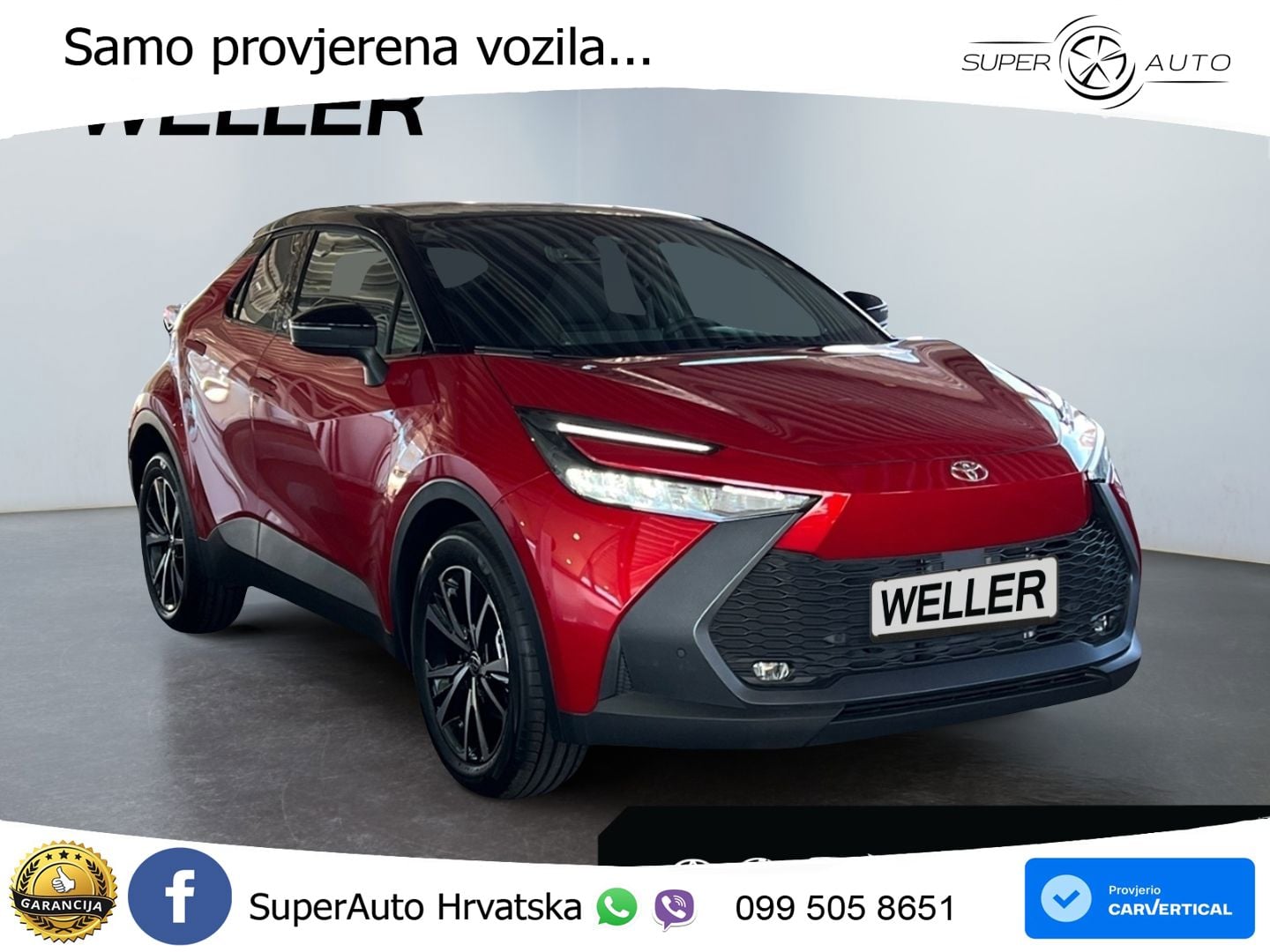 Toyota C-HR 1.8 (140 KS) Hybrid e-CVT LED+GR SJED+ACC