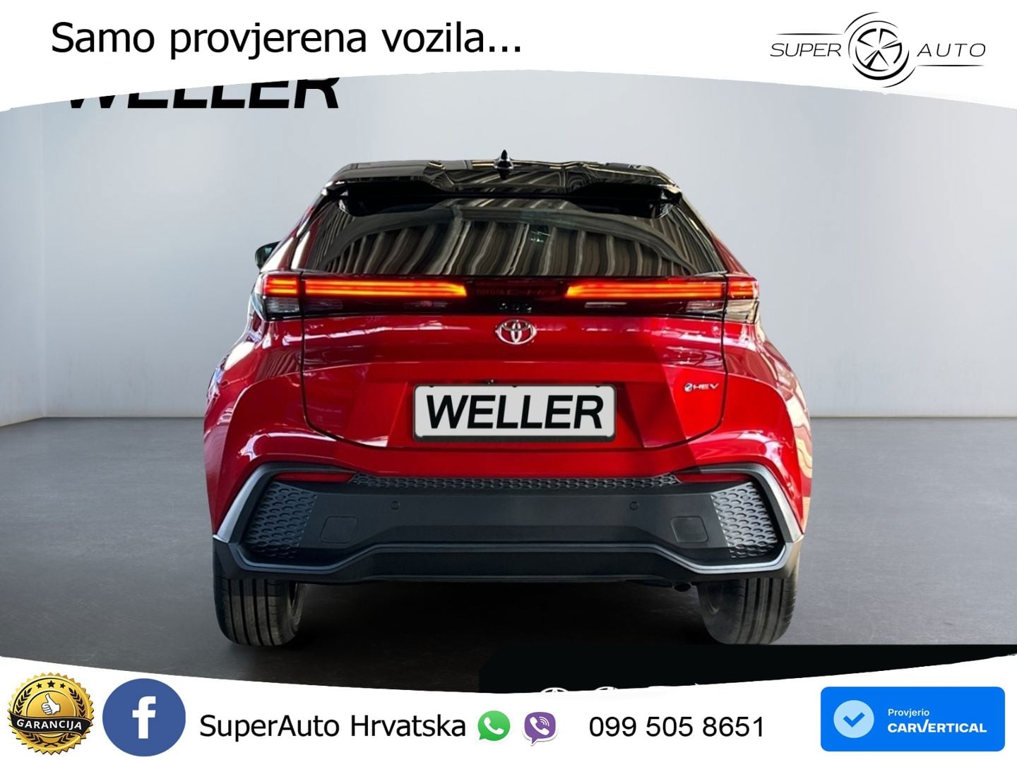 Toyota C-HR 1.8 (140 KS) Hybrid e-CVT LED+GR SJED+ACC