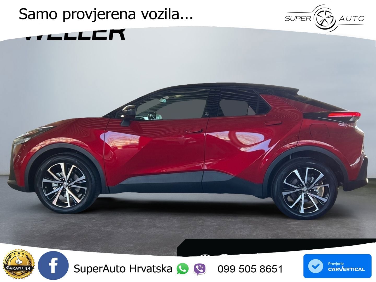 Toyota C-HR 1.8 (140 KS) Hybrid e-CVT LED+GR SJED+ACC