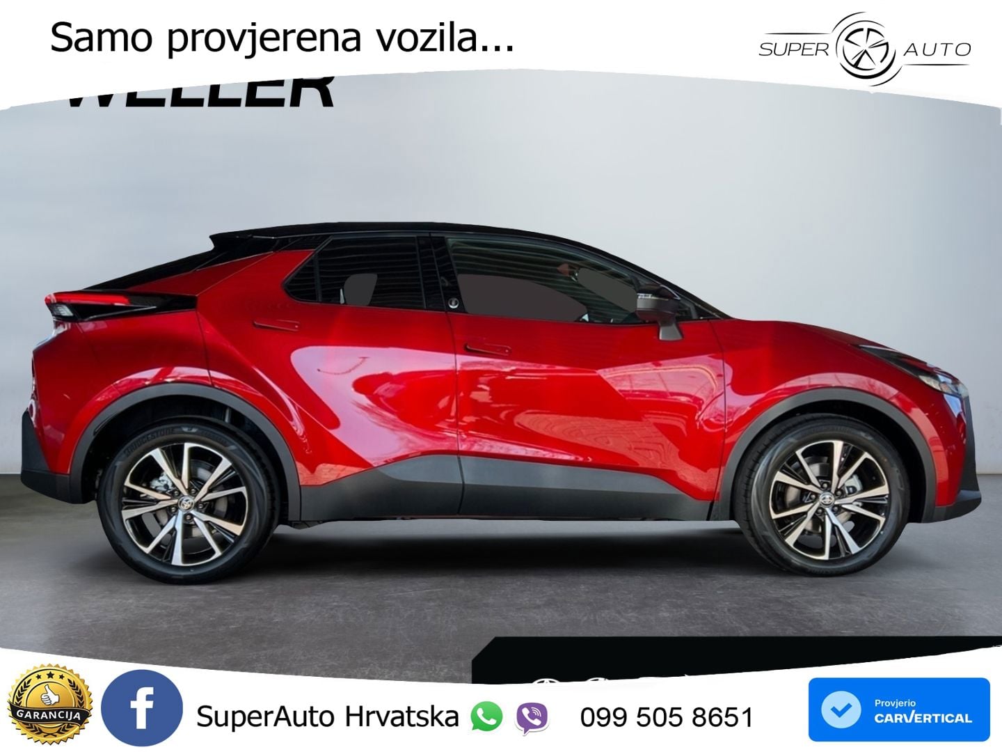 Toyota C-HR 1.8 (140 KS) Hybrid e-CVT LED+GR SJED+ACC