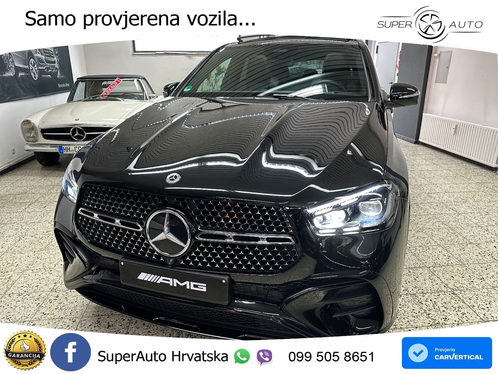 Mercedes GLE 450d (367 KS) EQ Boost 4MATIC 9G-TRONIC AMG ACC+HEAD+GR SJED+360+PANO