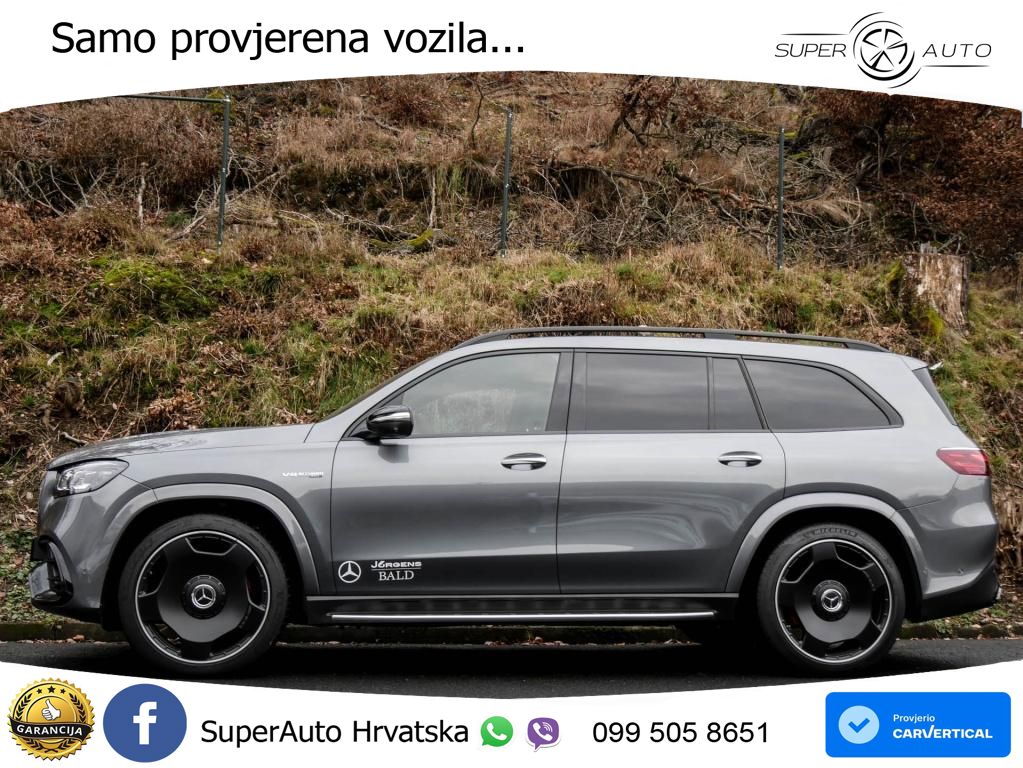 Mercedes-Benz GLS AMG GLS 63 V8 EQ Boost 4MATIC+ AMG SPEEDSHIFT TCT 9G ACC+HEAD+4xGR SJED+360+PANO