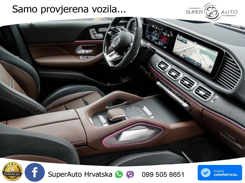 Mercedes-Benz GLS AMG GLS 63 V8 EQ Boost 4MATIC+ AMG SPEEDSHIFT TCT 9G ACC+HEAD+4xGR SJED+360+PANO