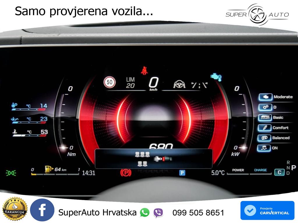 Mercedes-Benz GLS AMG GLS 63 V8 EQ Boost 4MATIC+ AMG SPEEDSHIFT TCT 9G ACC+HEAD+4xGR SJED+360+PANO