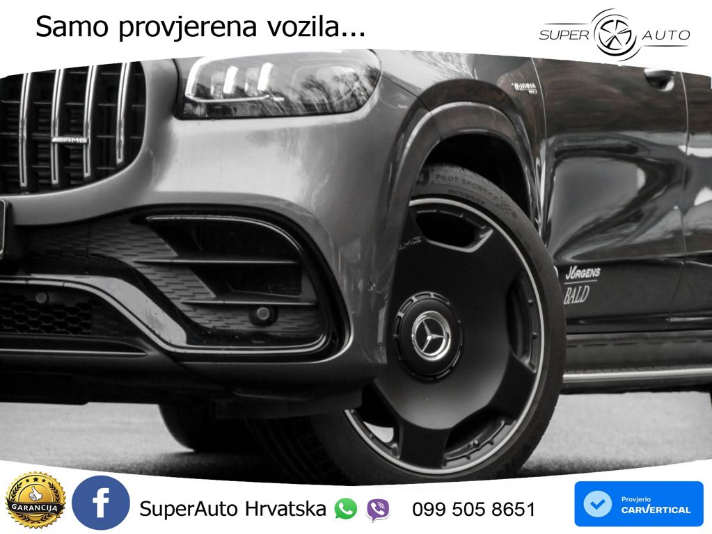Mercedes-Benz GLS AMG GLS 63 V8 EQ Boost 4MATIC+ AMG SPEEDSHIFT TCT 9G ACC+HEAD+4xGR SJED+360+PANO