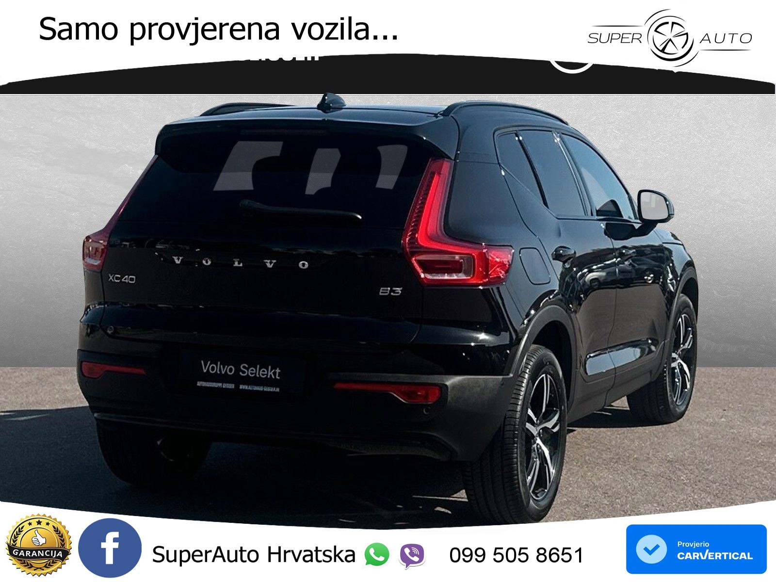 Volvo XC40 2.0 B3 163 KS Automatic LED+GR SJED+ACC