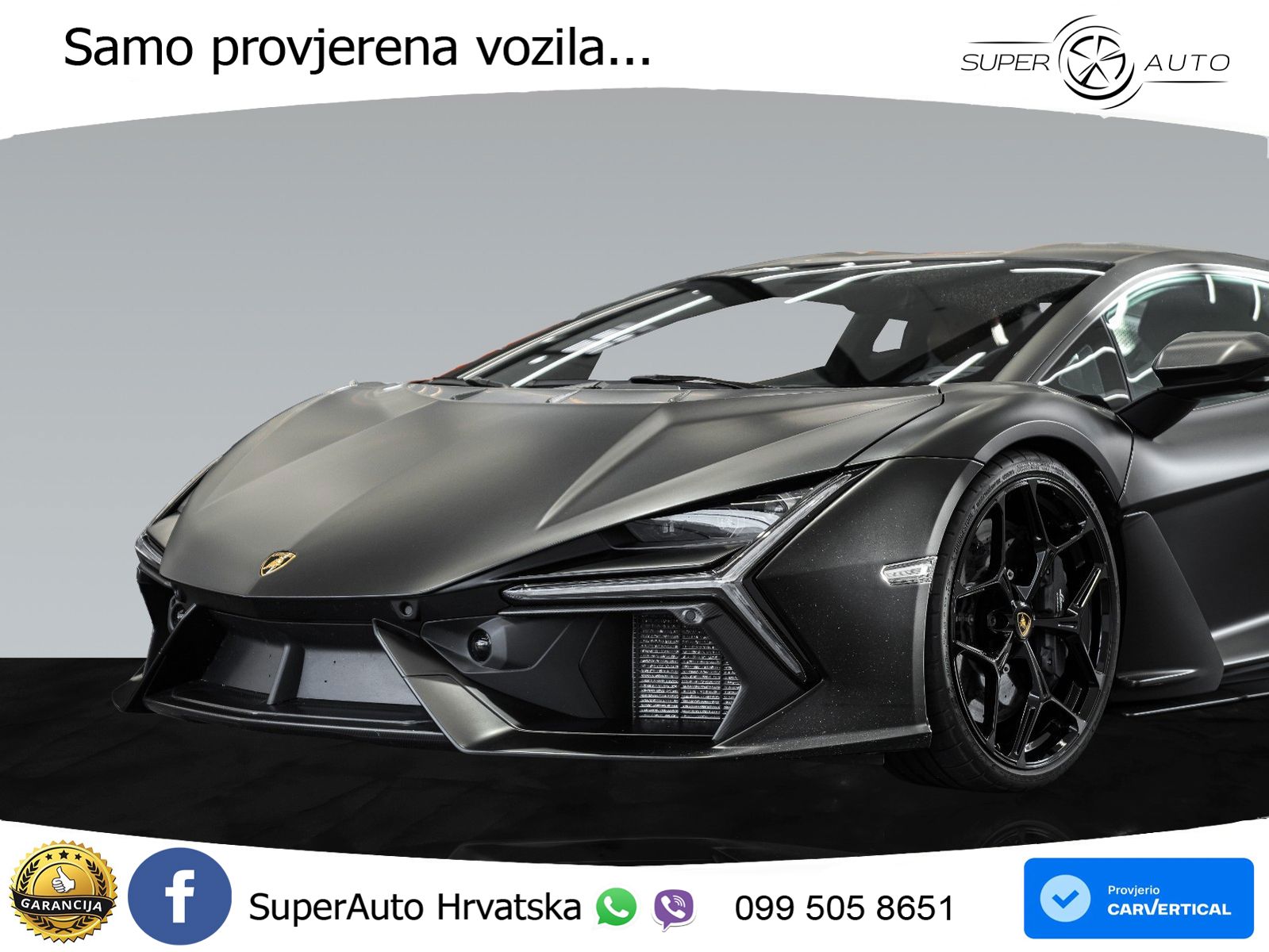 Lamborghini Revuelto 6.5 V12 (1015 KS) 4WD DCT LED+ACC