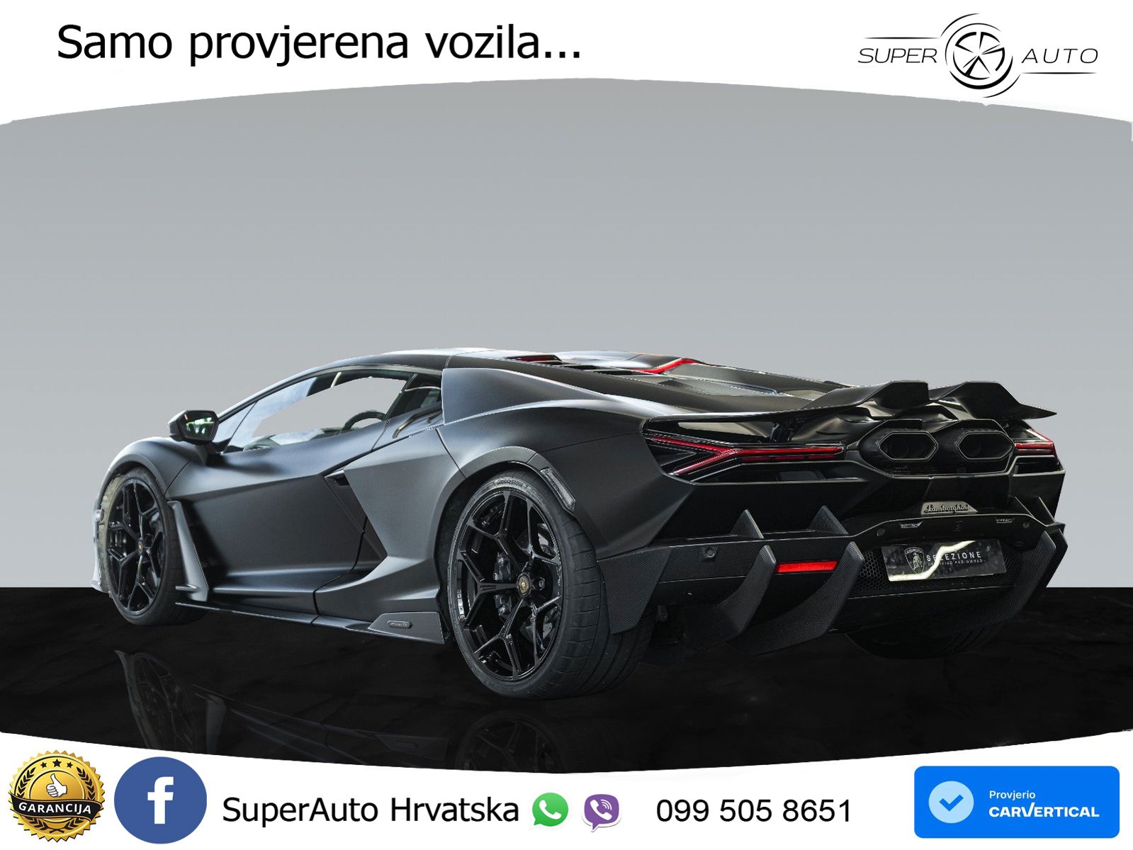 Lamborghini Revuelto 6.5 V12 (1015 KS) 4WD DCT LED+ACC