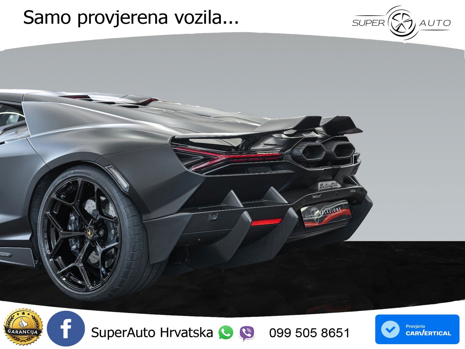 Lamborghini Revuelto 6.5 V12 (1015 KS) 4WD DCT LED+ACC
