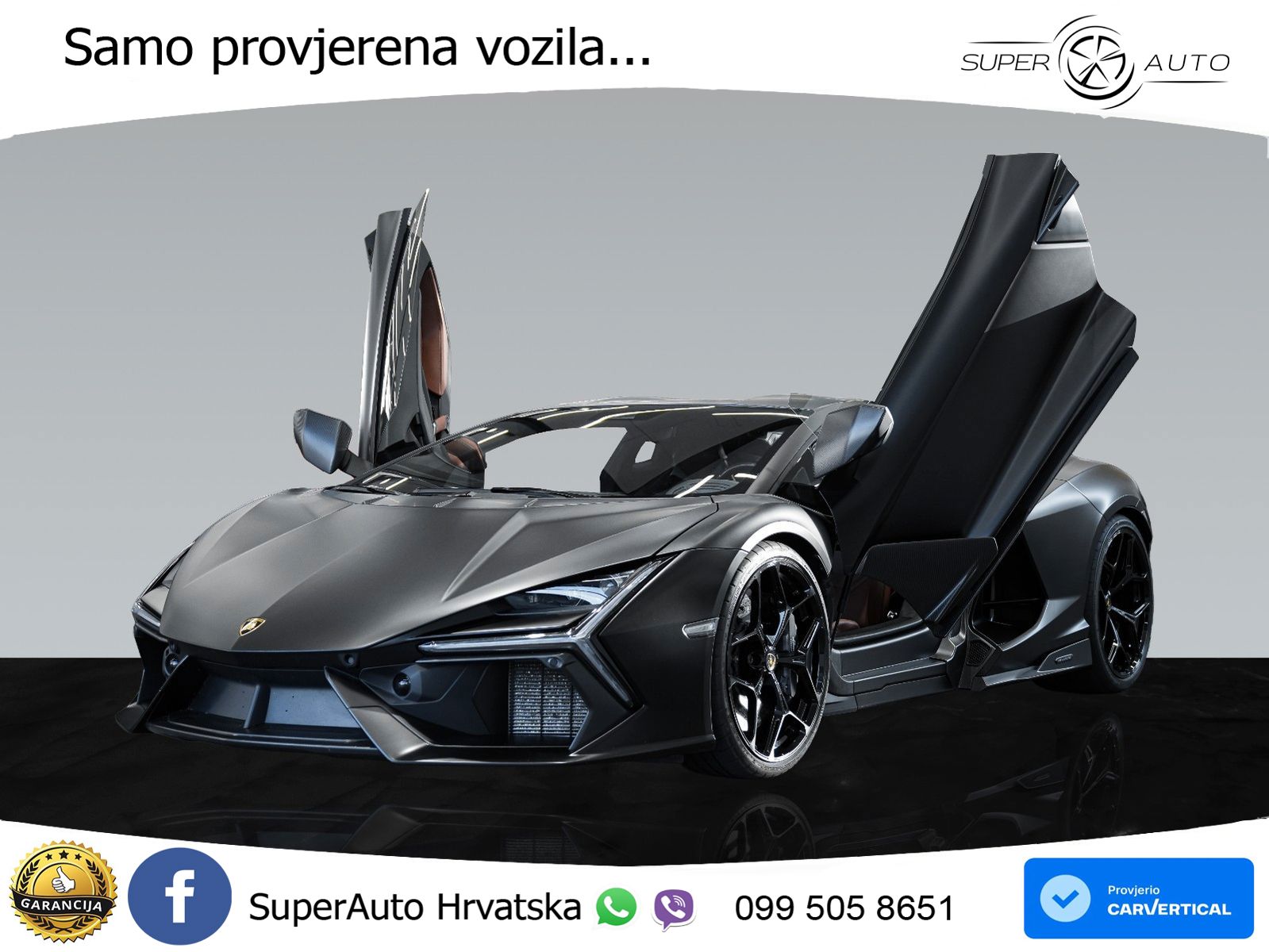 Lamborghini Revuelto 6.5 V12 (1015 KS) 4WD DCT LED+ACC