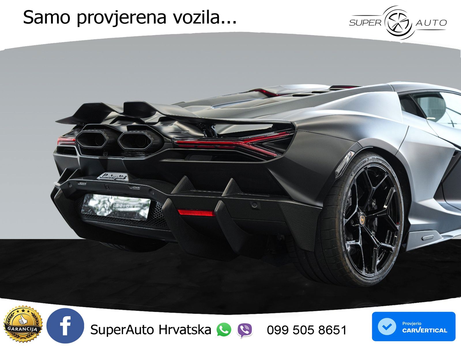 Lamborghini Revuelto 6.5 V12 (1015 KS) 4WD DCT LED+ACC