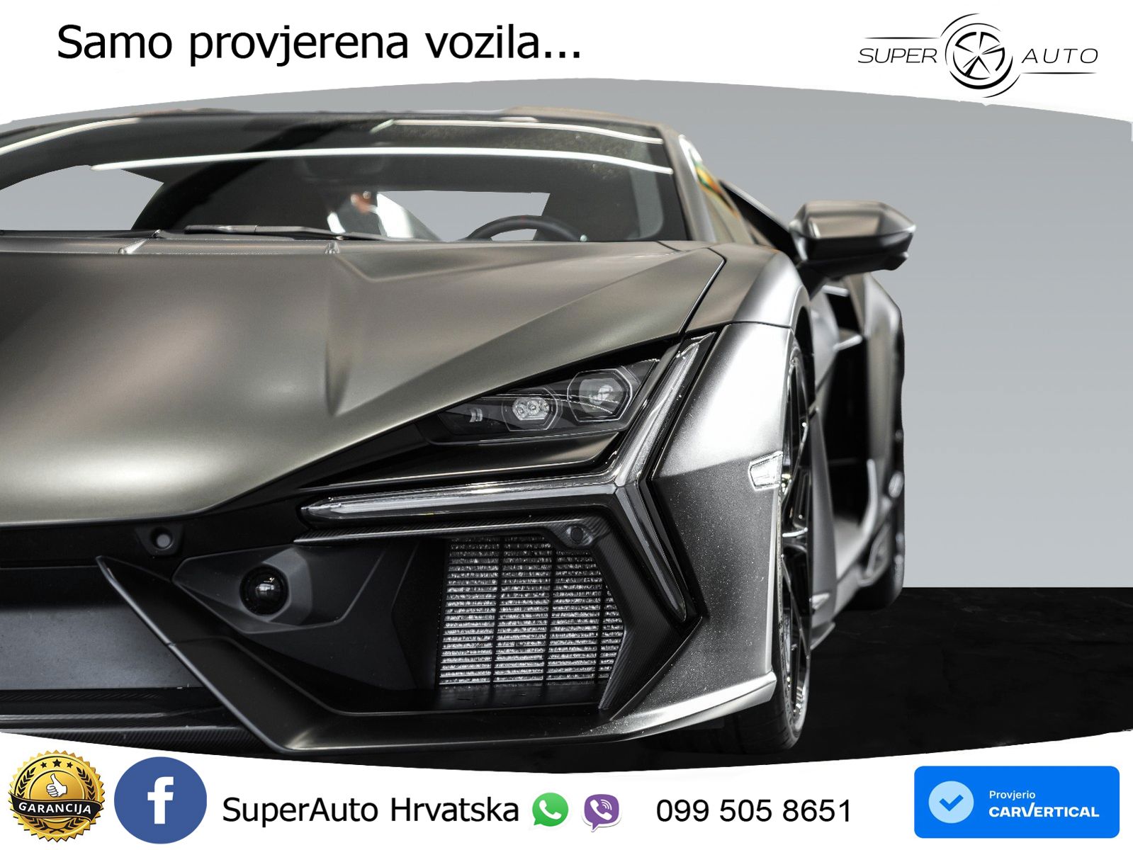 Lamborghini Revuelto 6.5 V12 (1015 KS) 4WD DCT LED+ACC