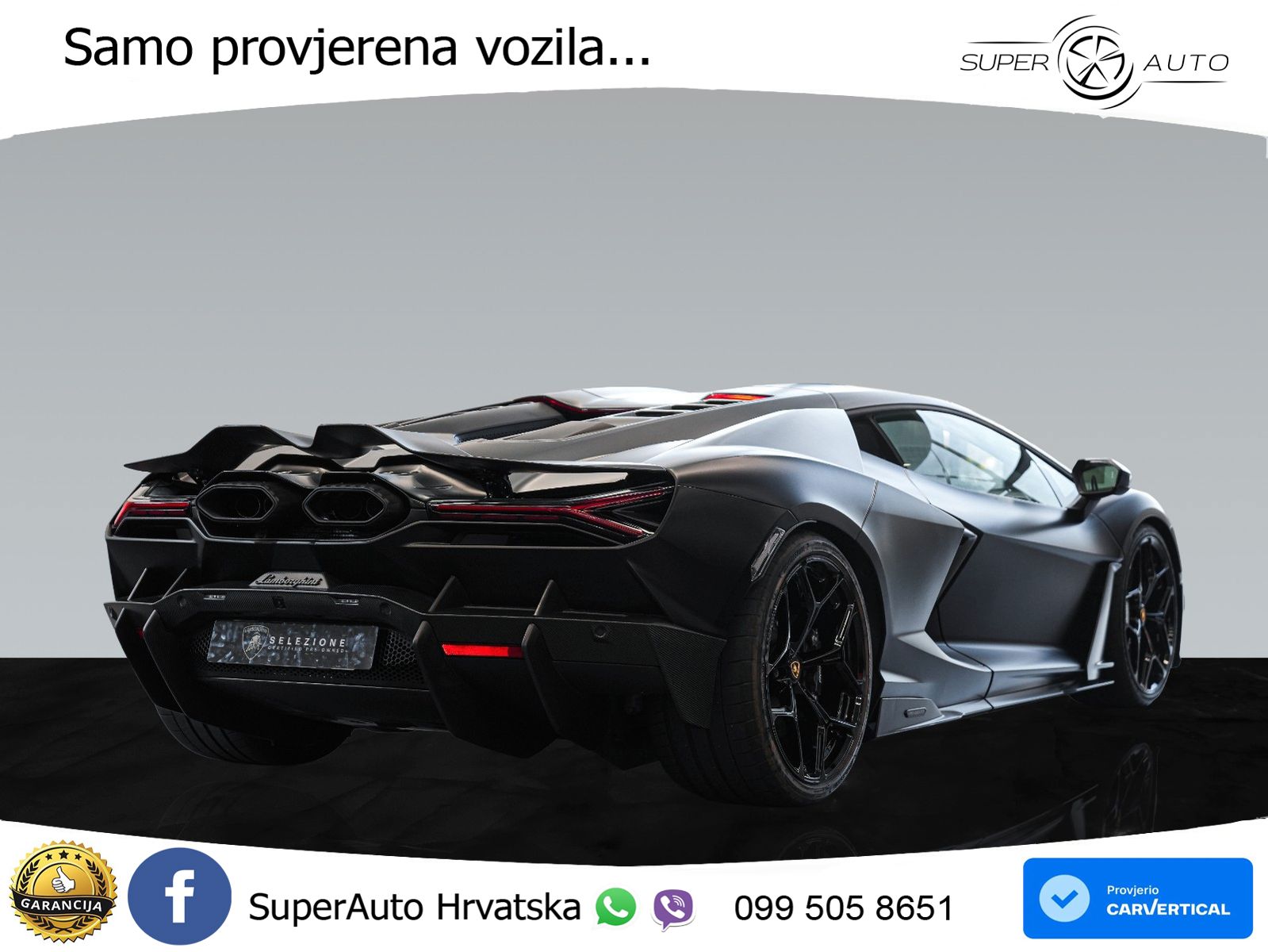 Lamborghini Revuelto 6.5 V12 (1015 KS) 4WD DCT LED+ACC