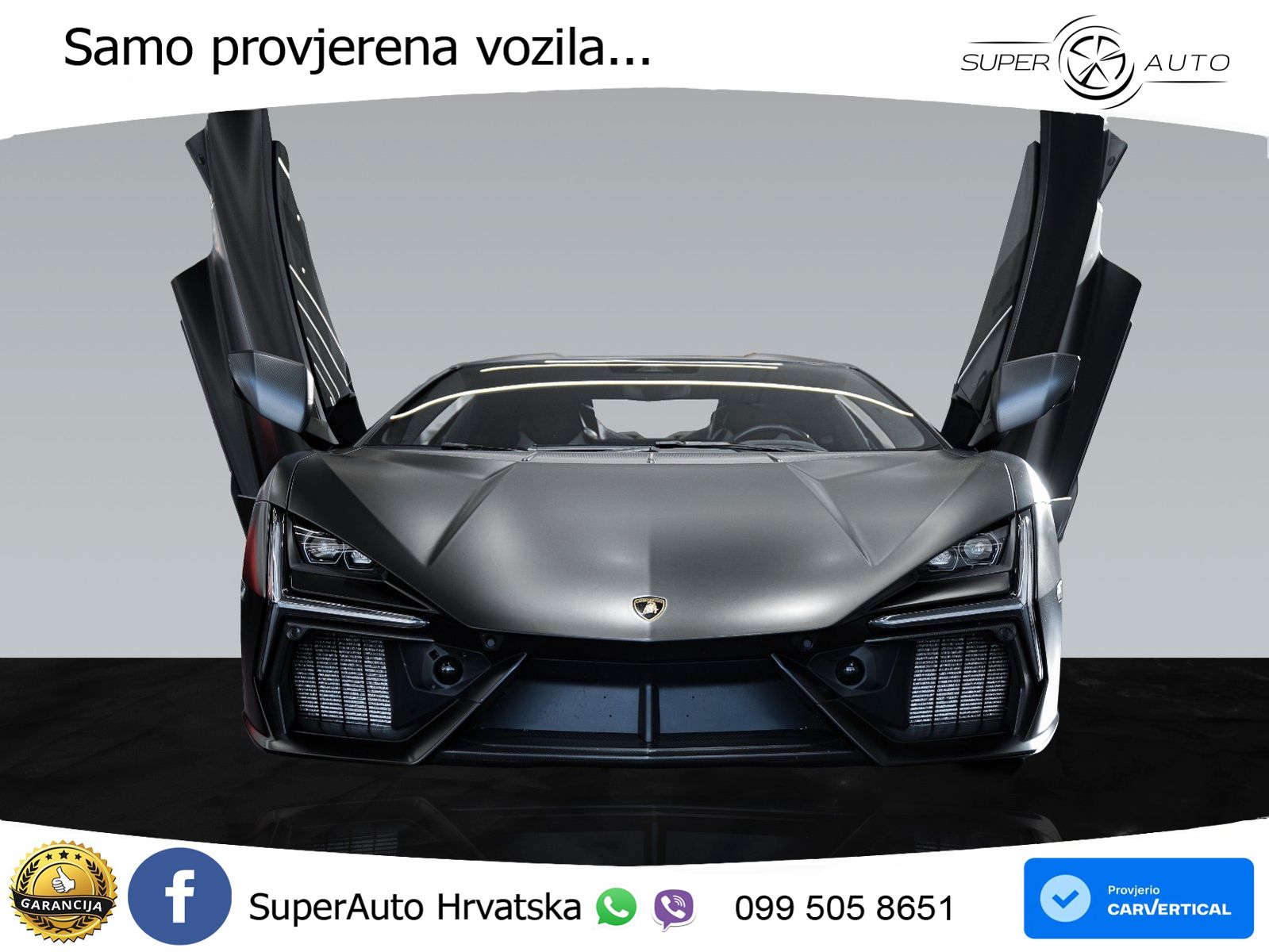 Lamborghini Revuelto 6.5 V12 (1015 KS) 4WD DCT LED+ACC