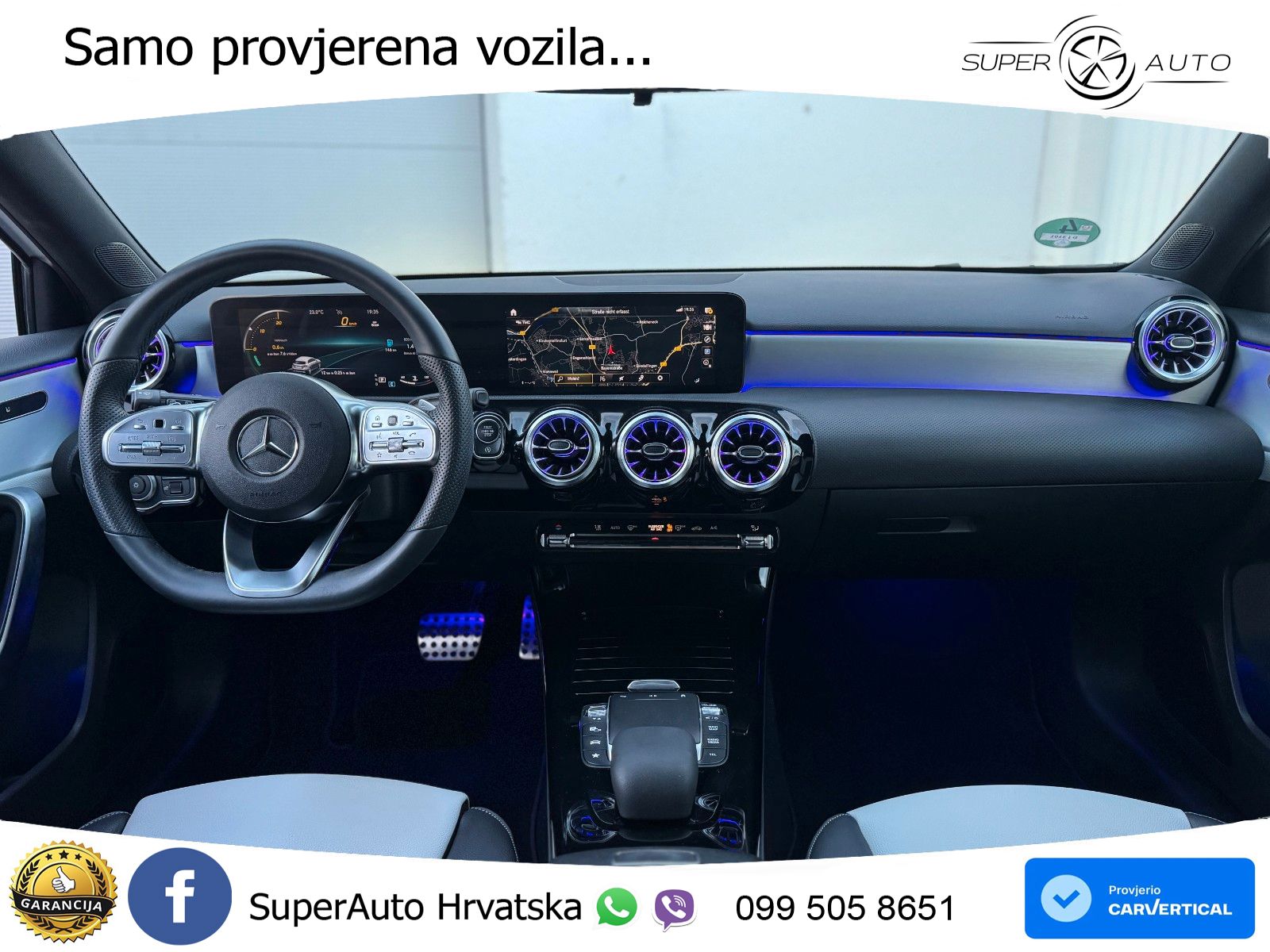 Mercedes-Benz A 180 7G-DCT AMG LED+GR SJED+ACC