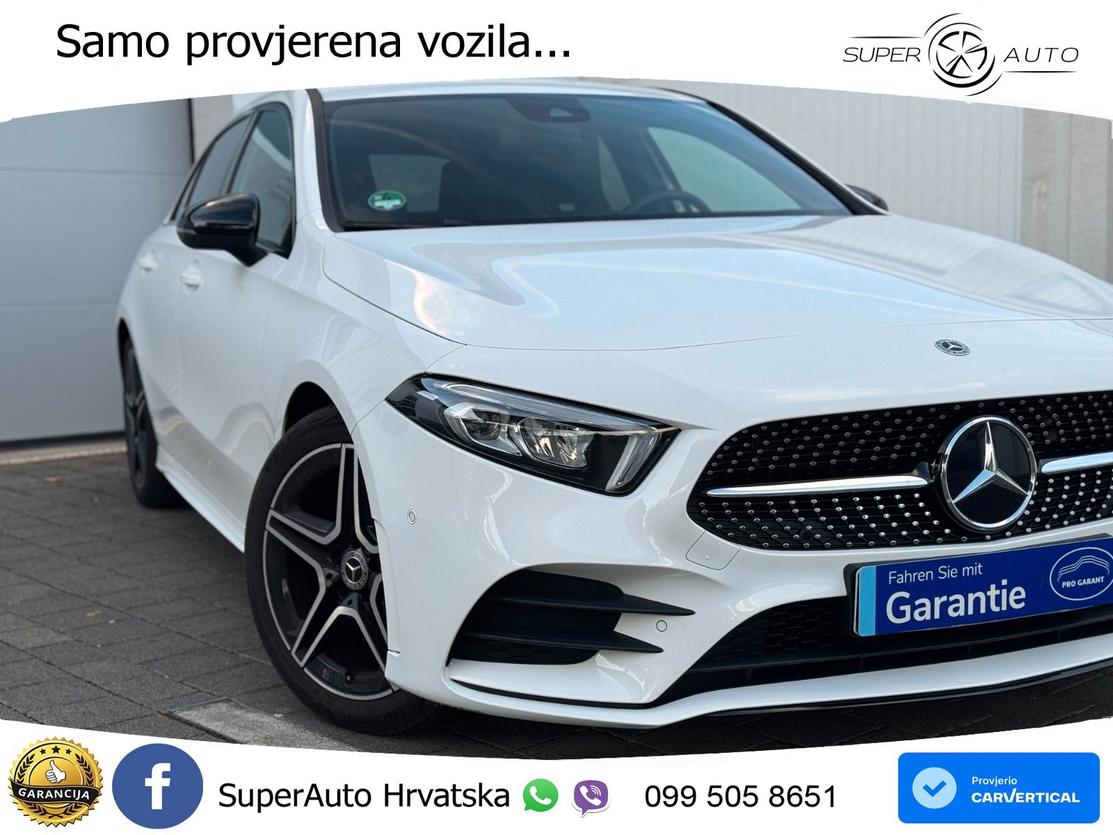 Mercedes-Benz A 180 7G-DCT AMG LED+GR SJED+ACC