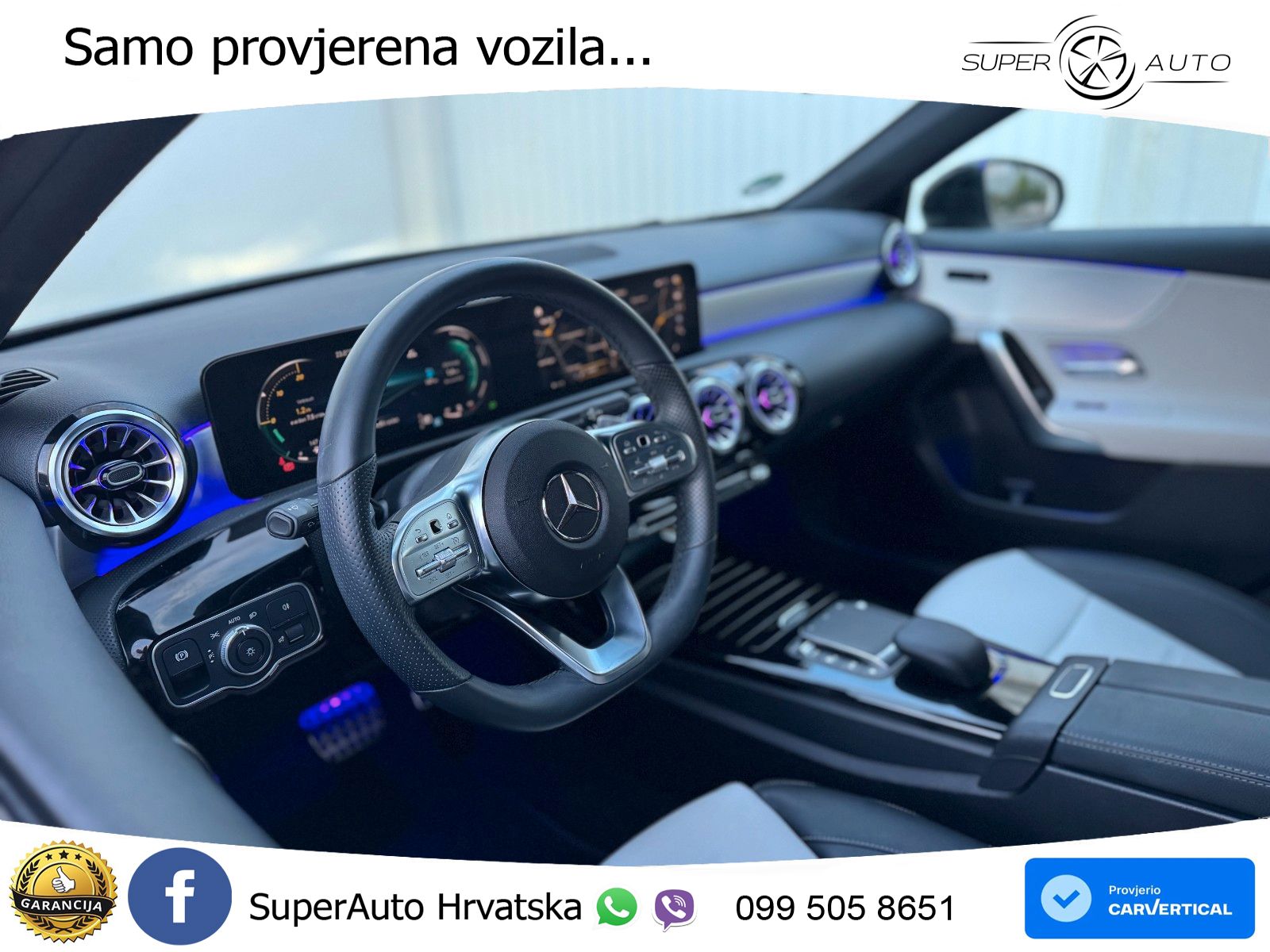 Mercedes-Benz A 180 7G-DCT AMG LED+GR SJED+ACC