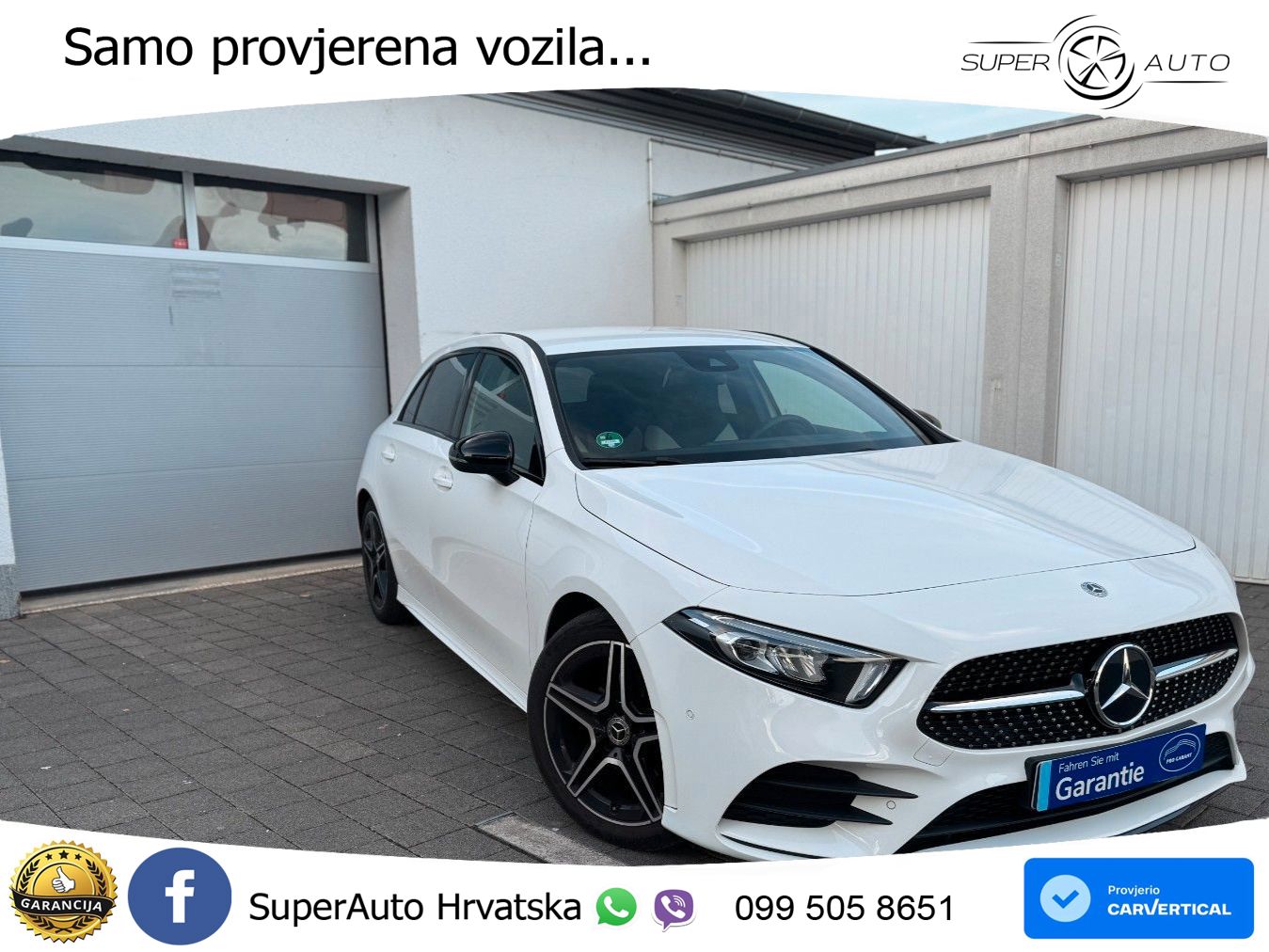 Mercedes-Benz A 180 7G-DCT AMG LED+GR SJED+ACC