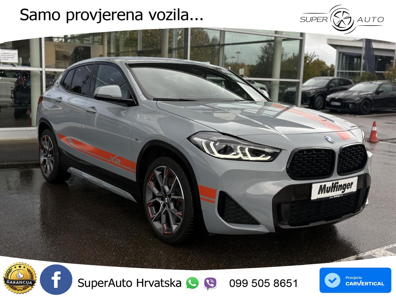 BMW X2 xDrive20d Steptronic M Sport LED+GR SJED+ACC