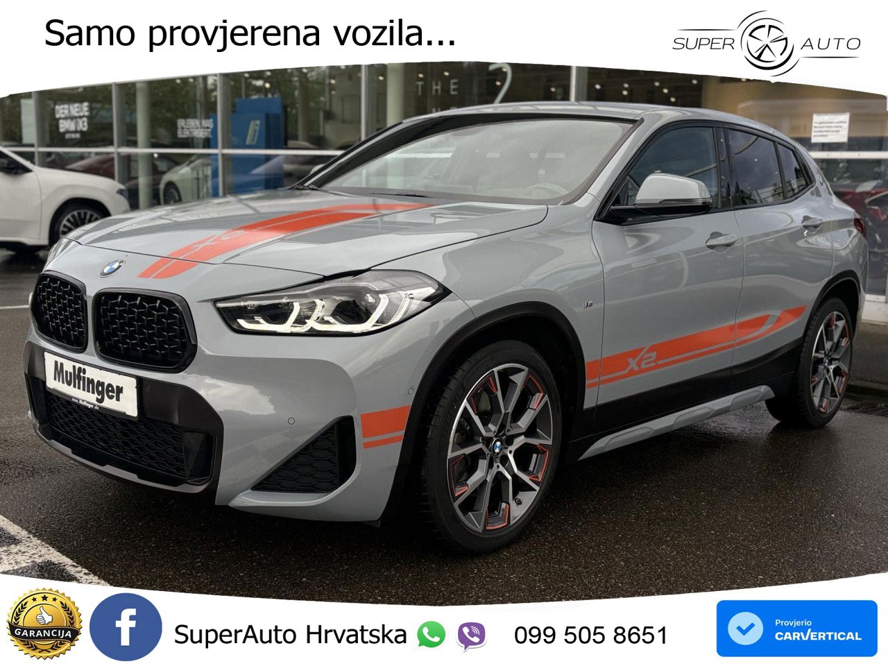 BMW X2 xDrive20d Steptronic M Sport LED+GR SJED+ACC