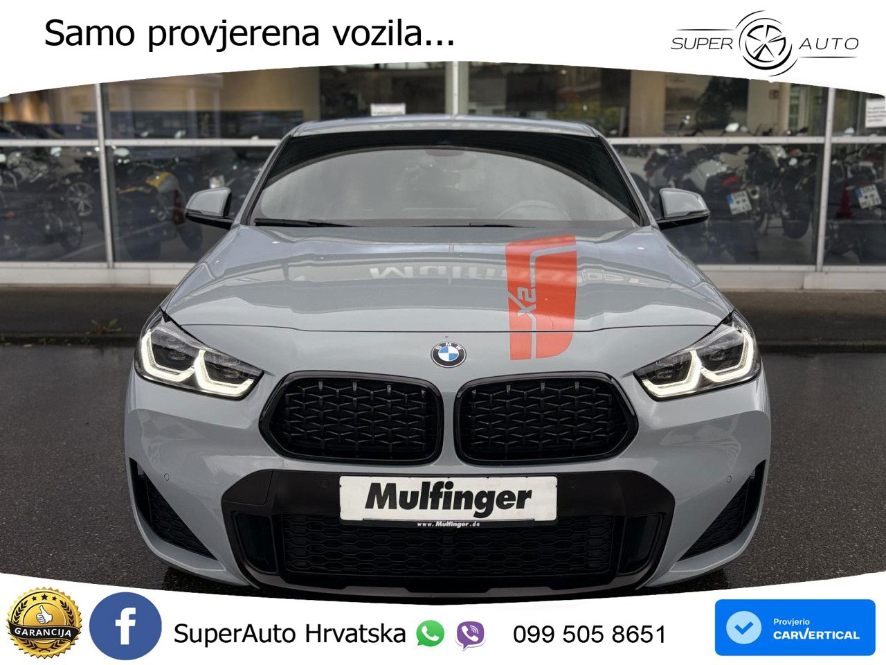 BMW X2 xDrive20d Steptronic M Sport LED+GR SJED+ACC