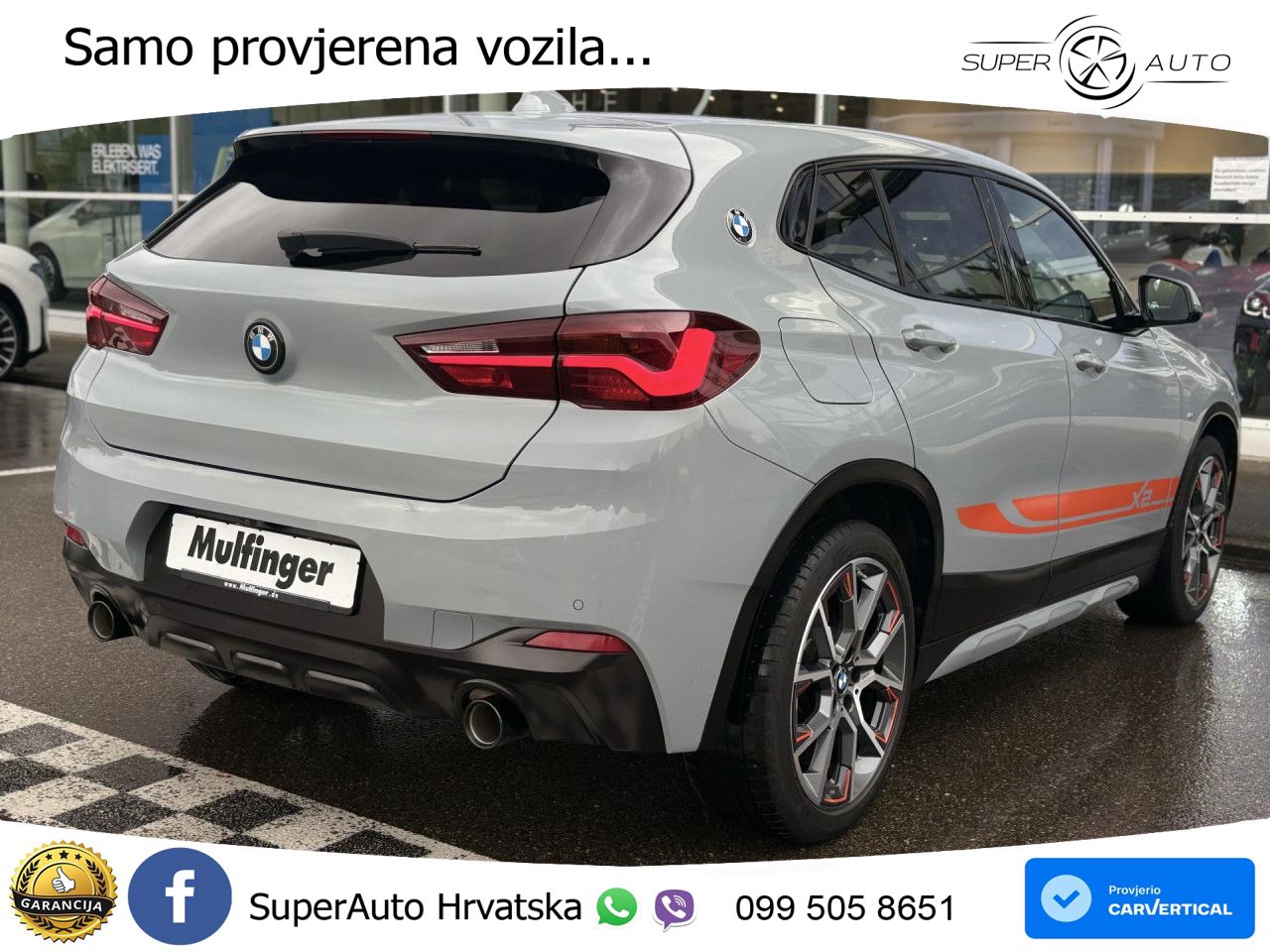 BMW X2 xDrive20d Steptronic M Sport LED+GR SJED+ACC