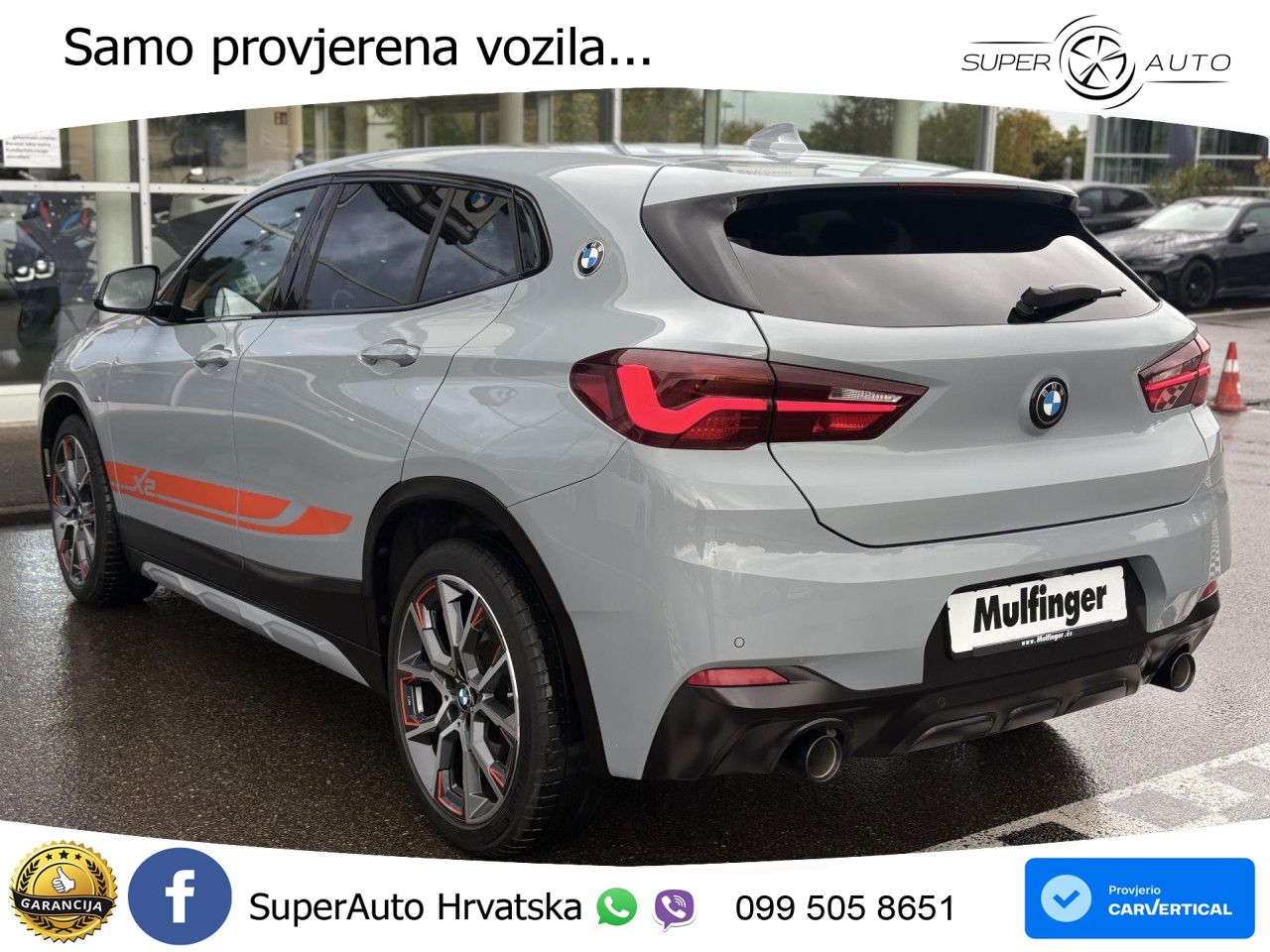BMW X2 xDrive20d Steptronic M Sport LED+GR SJED+ACC