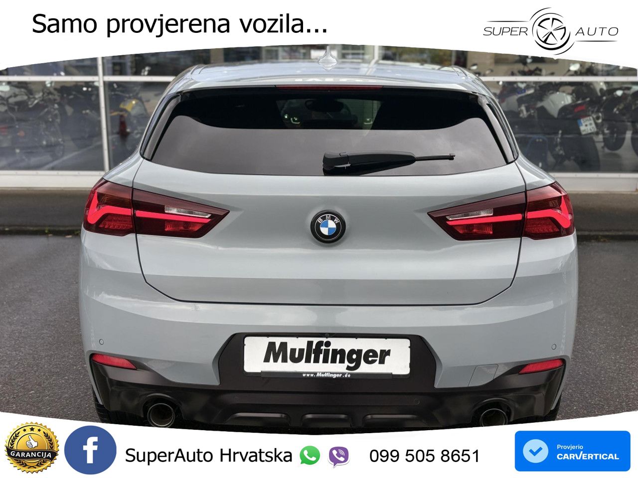 BMW X2 xDrive20d Steptronic M Sport LED+GR SJED+ACC