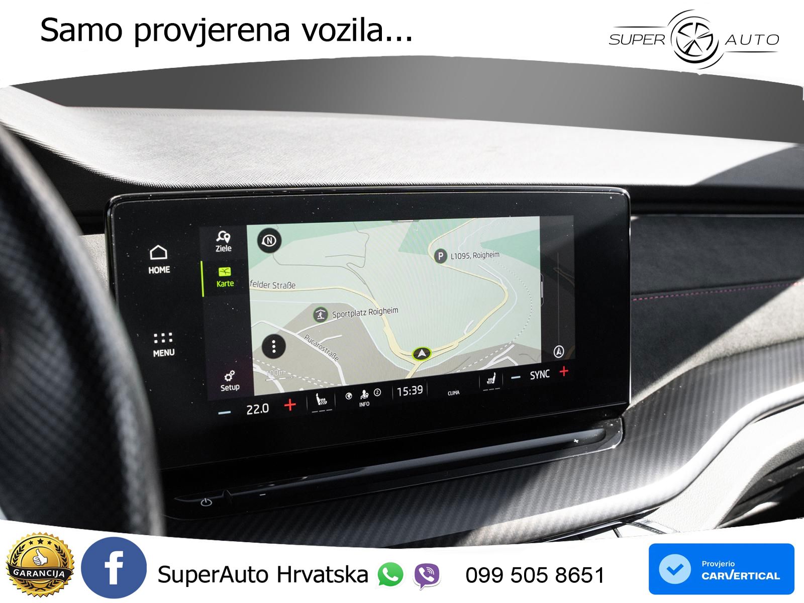 Škoda Octavia Combi RS 2.0 TSI (245 KS) DSG LED+GR SJED+ACC