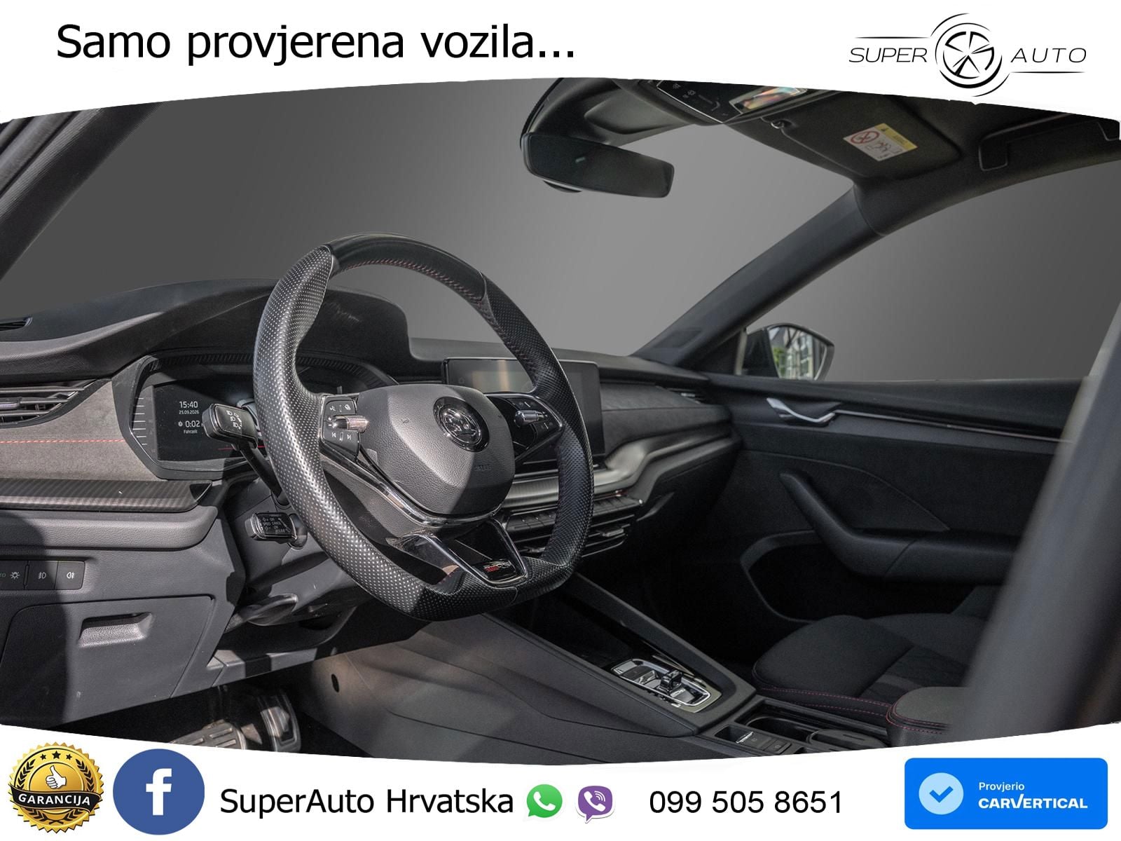 Škoda Octavia Combi RS 2.0 TSI (245 KS) DSG LED+GR SJED+ACC