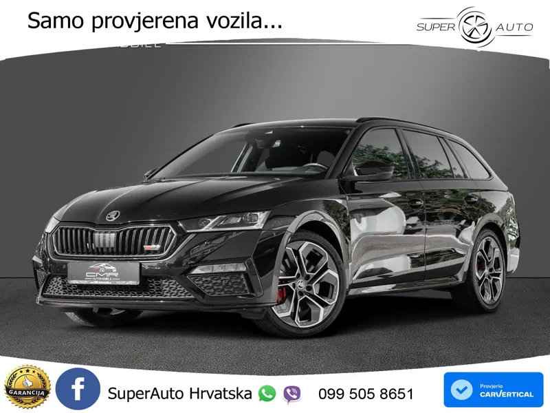 Škoda Octavia Combi RS 2.0 TSI (245 KS) DSG LED+GR SJED+ACC