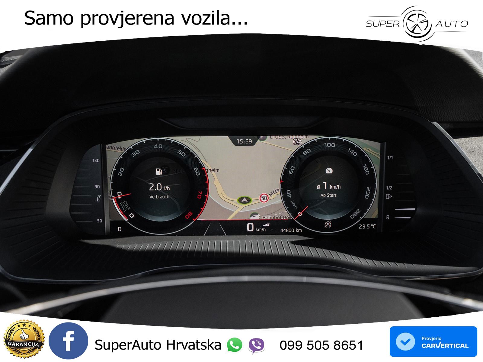 Škoda Octavia Combi RS 2.0 TSI (245 KS) DSG LED+GR SJED+ACC