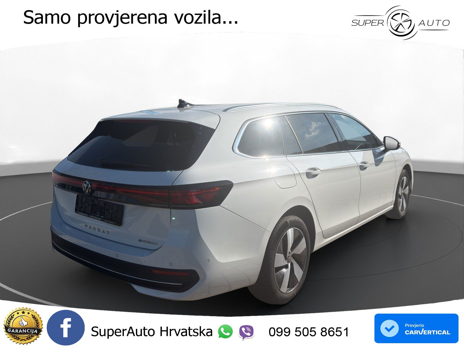 Volkswagen Passat Variant 1.5 TSI (204 KS) eHybrid DSG Business LED+GR SJED+ACC