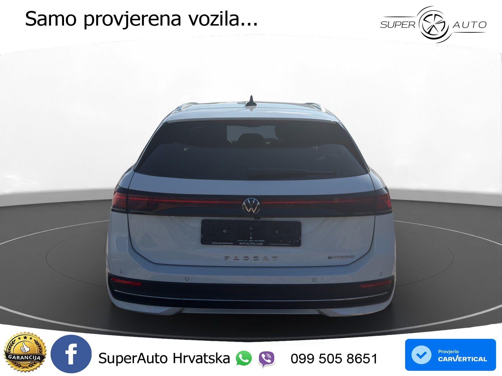 Volkswagen Passat Variant 1.5 TSI (204 KS) eHybrid DSG Business LED+GR SJED+ACC