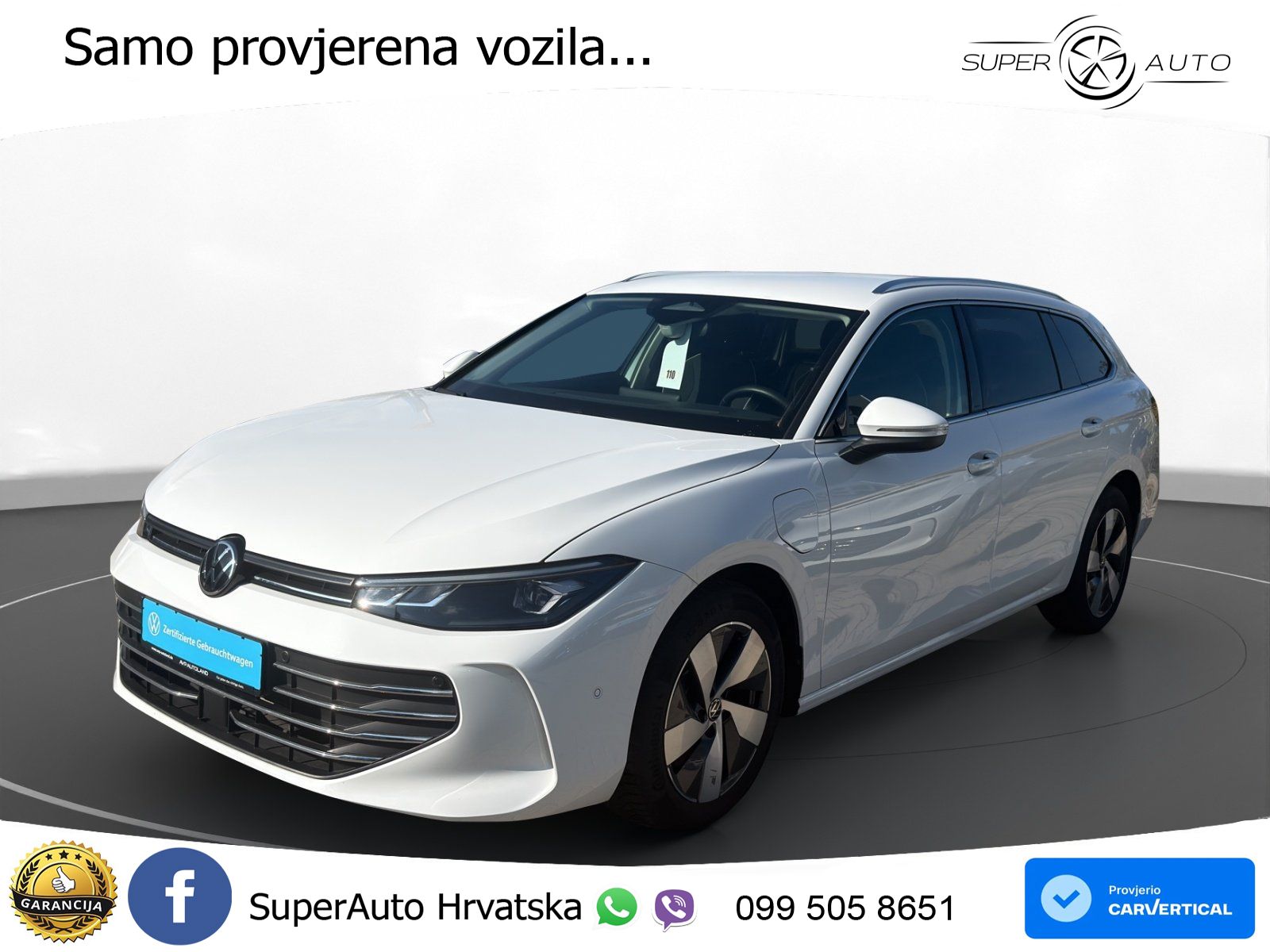 Volkswagen Passat Variant 1.5 TSI (204 KS) eHybrid DSG Business LED+GR SJED+ACC