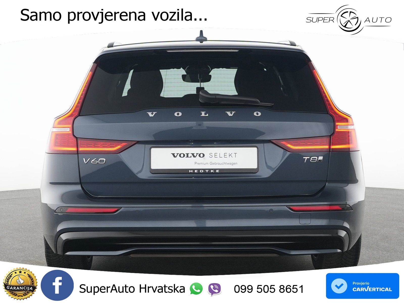 Volvo V60 2.0 T8 AWD Geartronic ACC+GR SJED+360+PANO