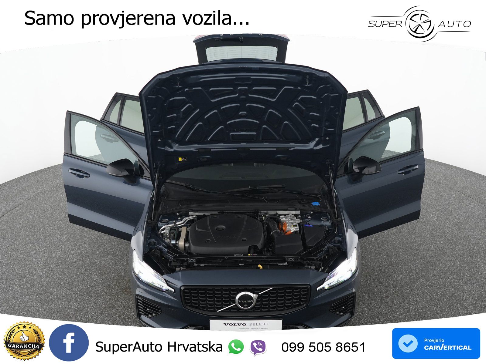 Volvo V60 2.0 T8 AWD Geartronic ACC+GR SJED+360+PANO