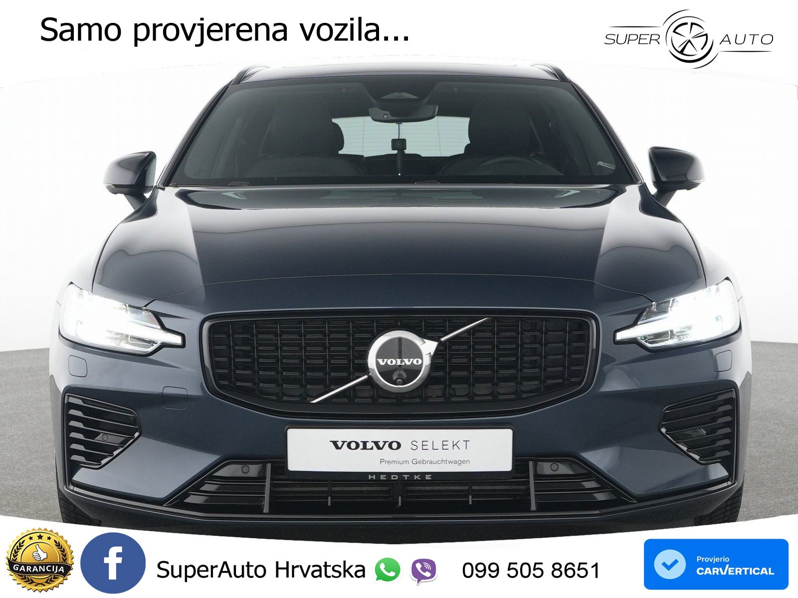 Volvo V60 2.0 T8 AWD Geartronic ACC+GR SJED+360+PANO