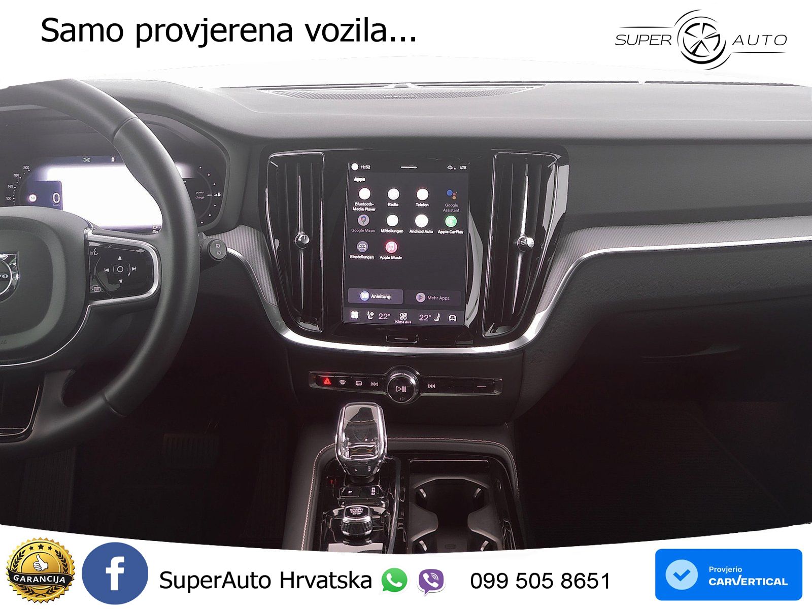 Volvo V60 2.0 T8 AWD Geartronic ACC+GR SJED+360+PANO