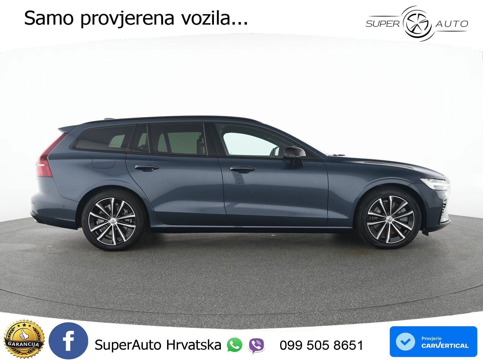 Volvo V60 2.0 T8 AWD Geartronic ACC+GR SJED+360+PANO