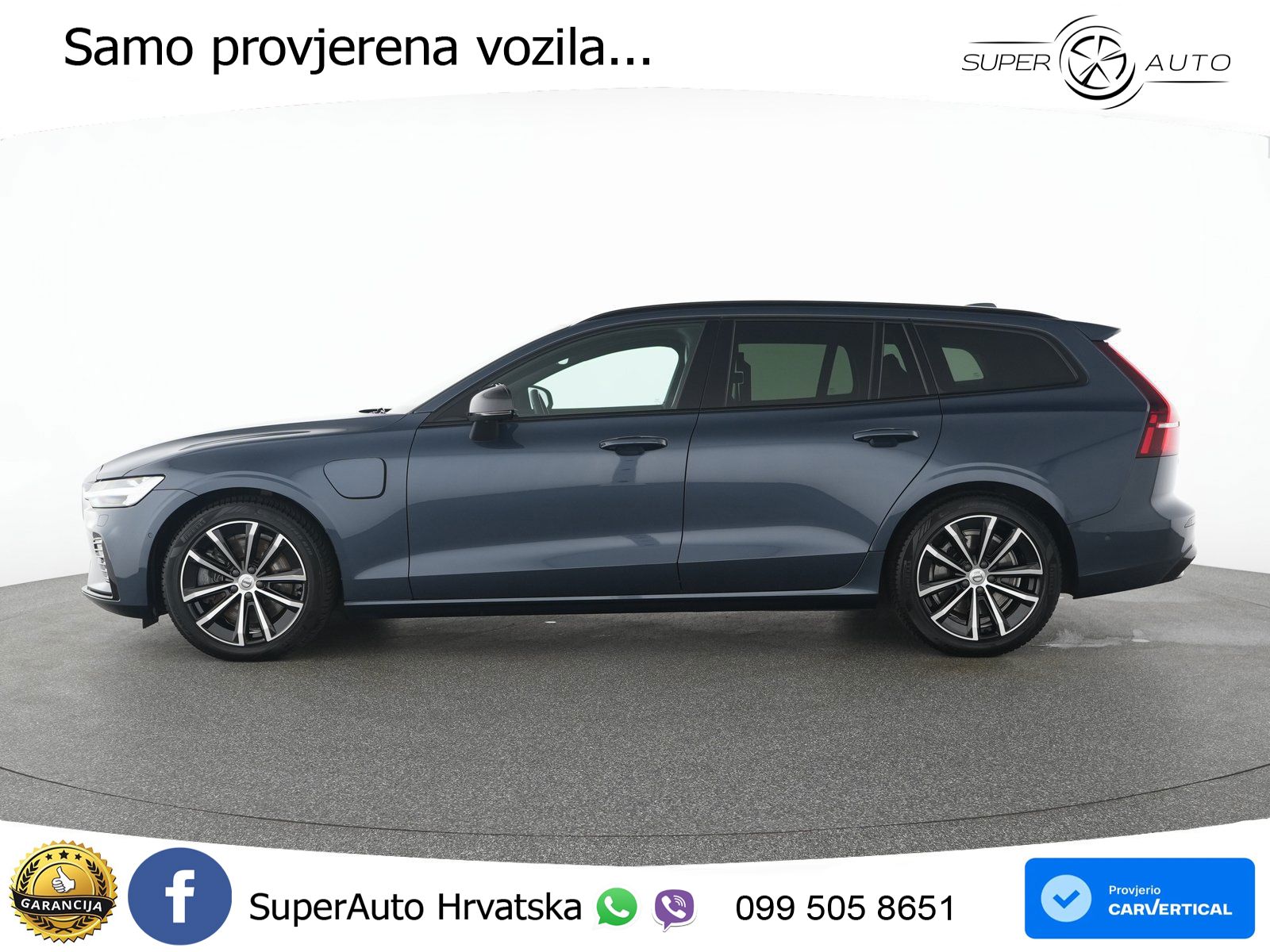 Volvo V60 2.0 T8 AWD Geartronic ACC+GR SJED+360+PANO