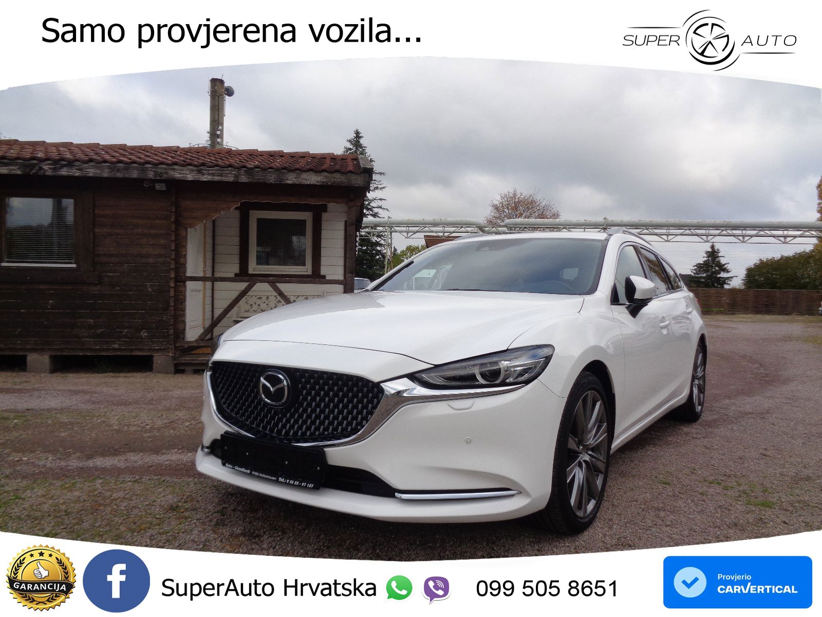 Mazda 6 Sport Combi 2.2 SKYACTIV-D (184 KS) SKYACTIV-Drive LED+GR SJED+ACC