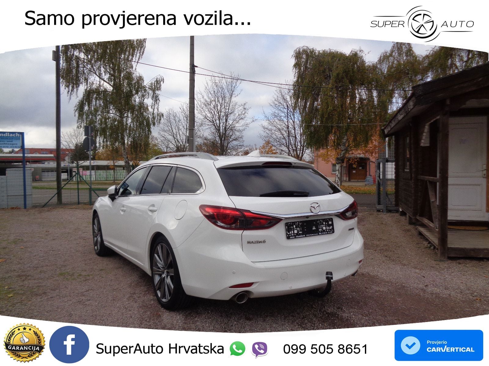 Mazda 6 Sport Combi 2.2 SKYACTIV-D (184 KS) SKYACTIV-Drive LED+GR SJED+ACC