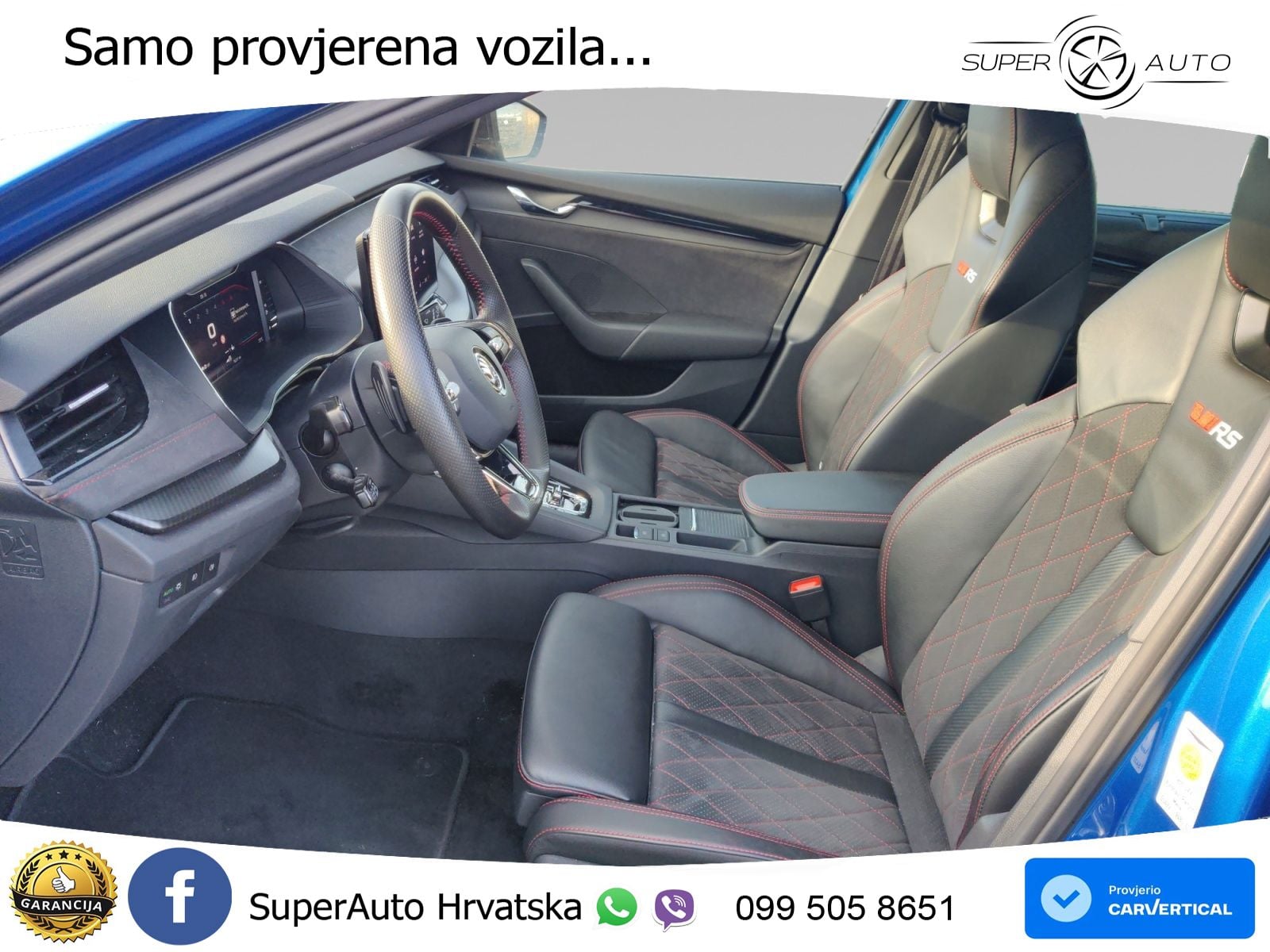 Škoda Octavia Combi RS 2.0 TDI (200 KS) 4x4 DSG LED+GR SJED+ACC
